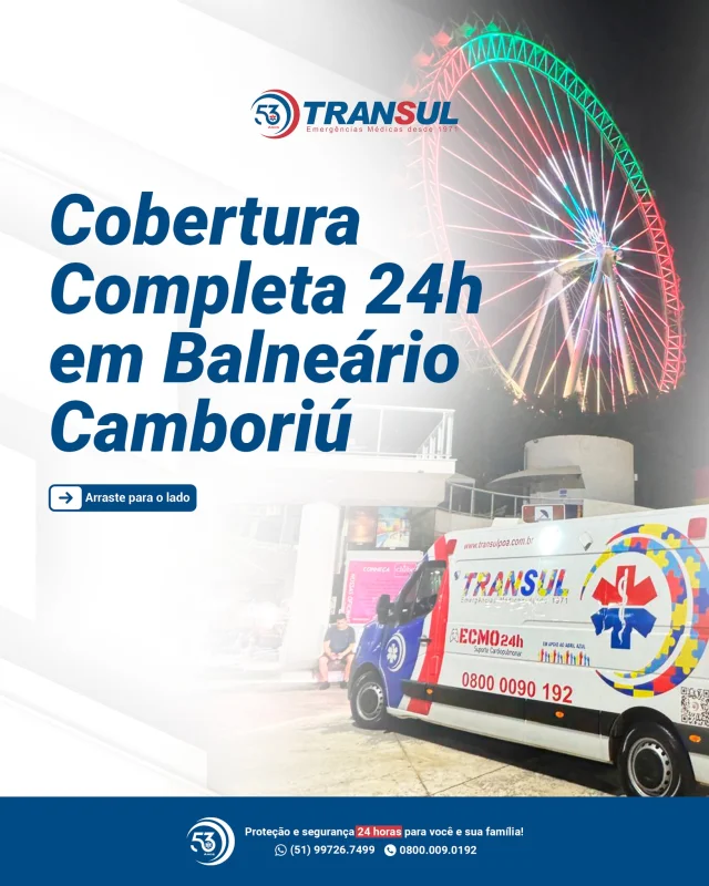 O Plano de Área Protegida Empresarial  em Balneário Camboriú  e arredores, oferecendo atendimento médico imediato e eficiente, garantindo proteção para todos no seu local de trabalho.

✅ Atendimento 24h
✅ Equipe médica especializada
✅ Cobertura para empresas, shoppings, restaurantes e muito mais

Entre em contato e saiba como garantir a segurança e bem-estar no seu estabelecimento!

#ÁreaProtegida #SegurançaNoTrabalho #TransulBC#Itajai#Itapema